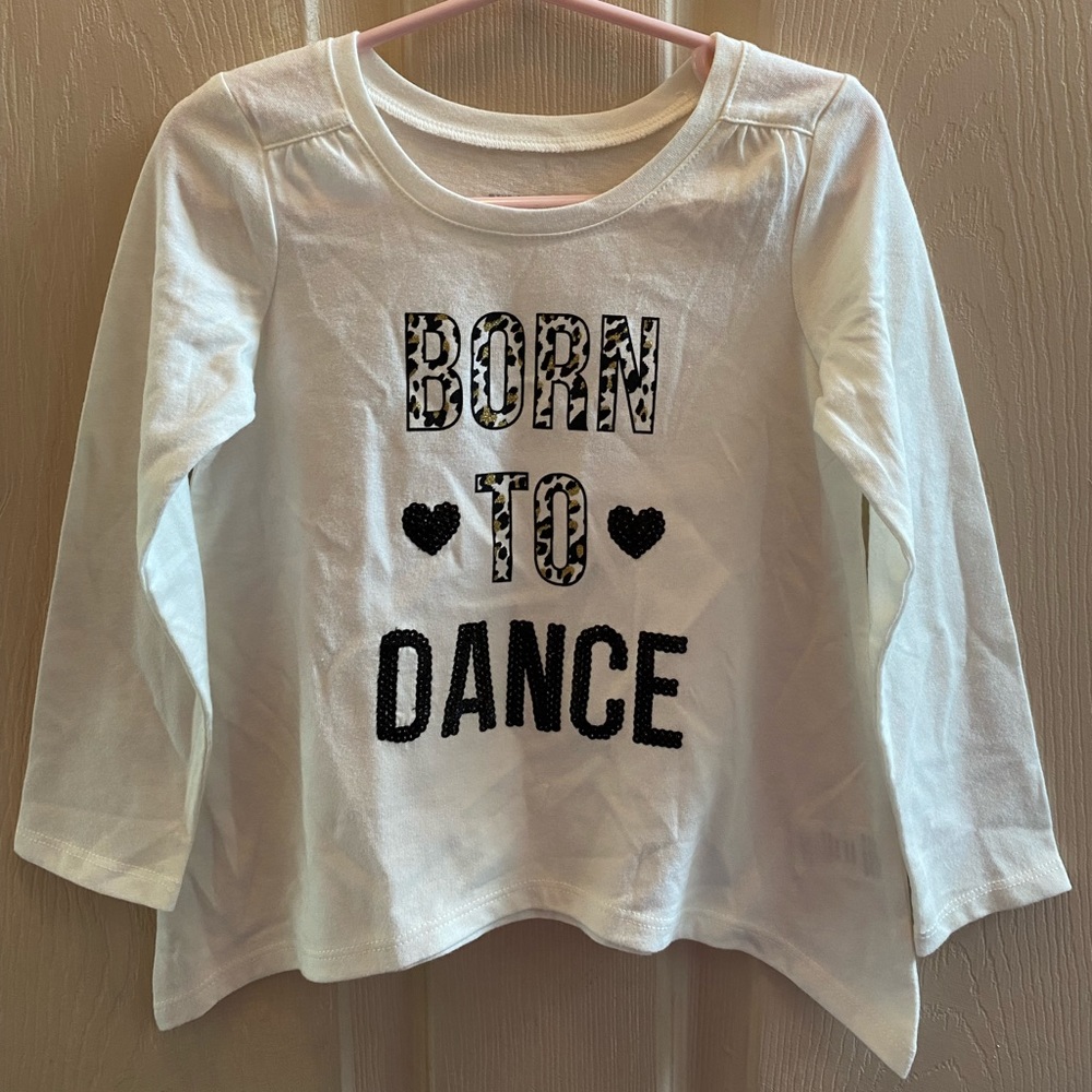 The Children’s Place Born To Dance shirt